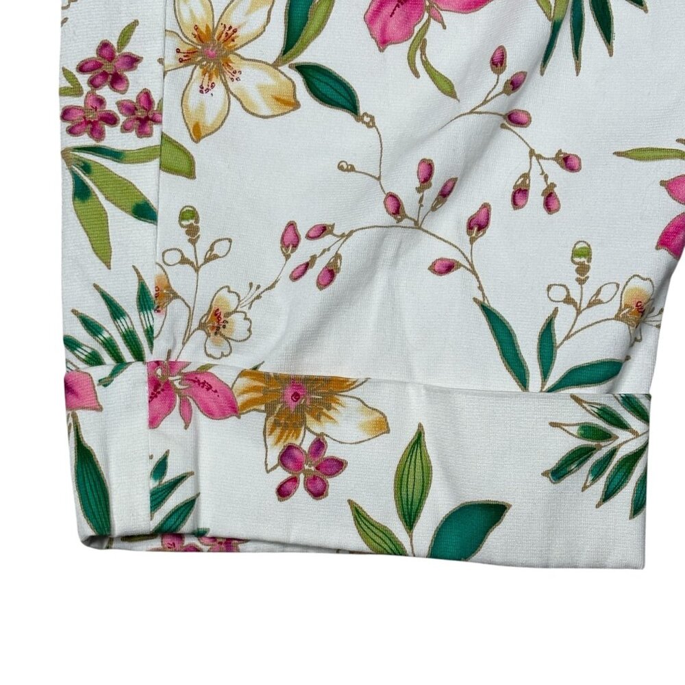 Rafaella Floral Capri Pants Size 20W - Picture 5 of 7